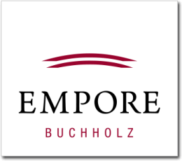 Logo von der Empore Buchholz, Sponsor und Partner des White Dinner Buchholz 2025