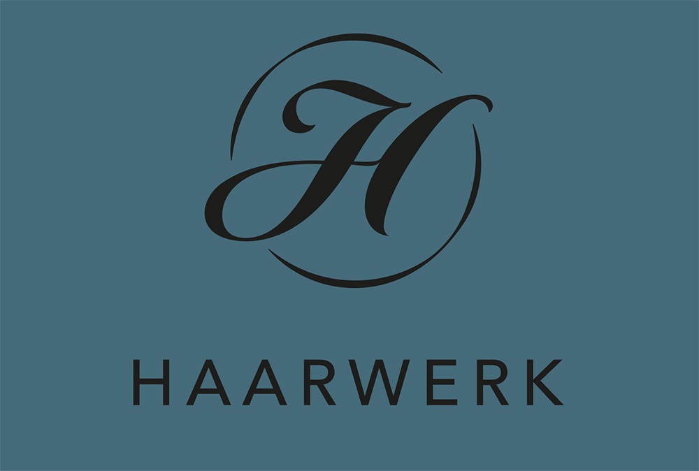Logo von Haarwerk, Sponsor und Partner des White Dinner Buchholz 2025